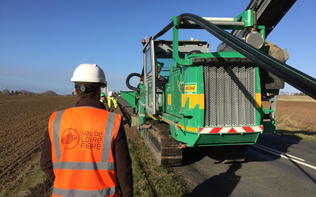 Le déploiement de la fibre a commencé en Val de Loire