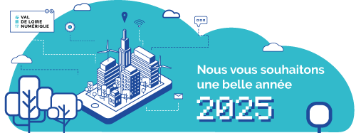 Les élus et les services du SMO Val de Loire Numérique vous souhaitent une très belle année 2025