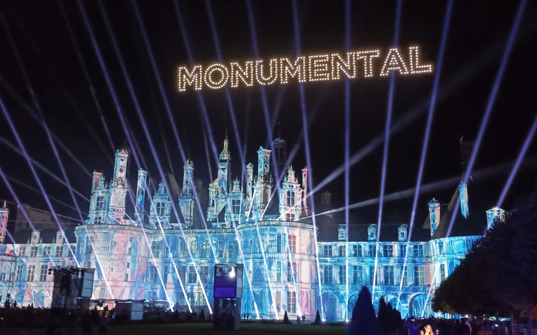 Le SMO accompagne un show Monumental à Chambord